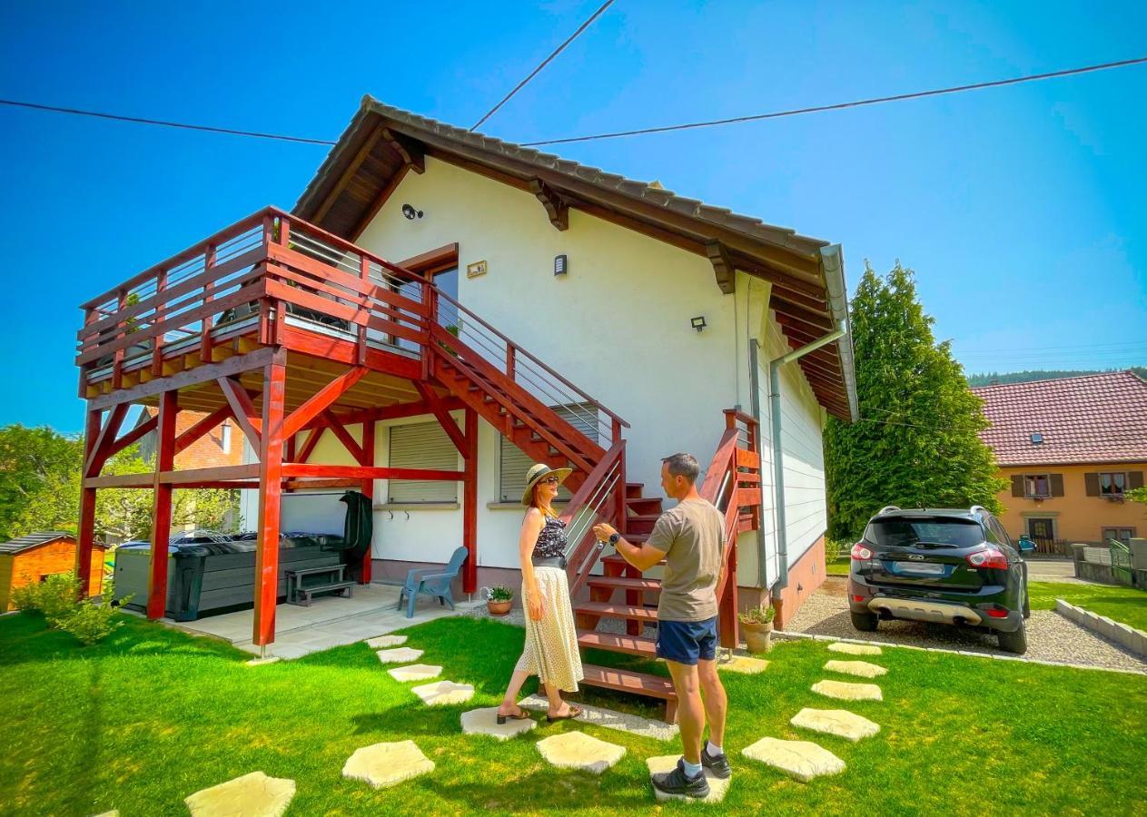 Gite Du Silberwald Charmant Gite Avec Spa - Jacuzzi , Acces Privatif Stosswihr Exteriér fotografie